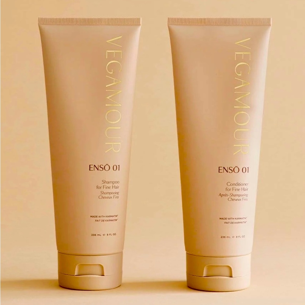 Vegamour ENSO shampoo and conditioner